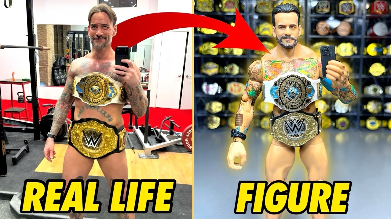 I Made The Most INSANE CM Punk Action Figure...