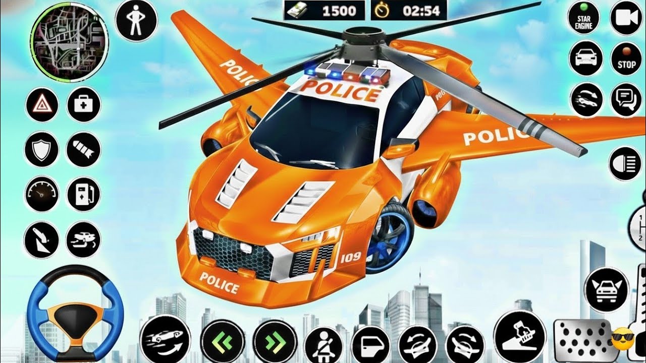 Flight Car Adventure By oregan Rhino -Android Gameplay | Part 03
