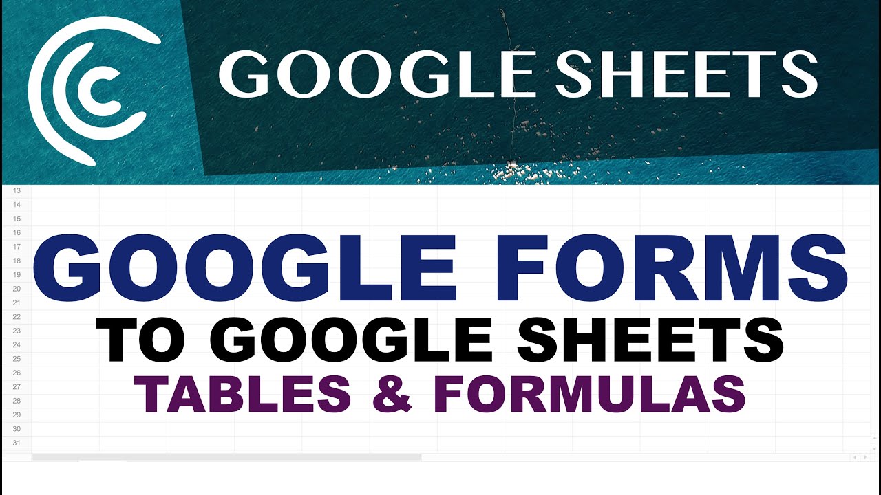 Google Forms в Google Sheets: таблицы и формулы автоматического обновления