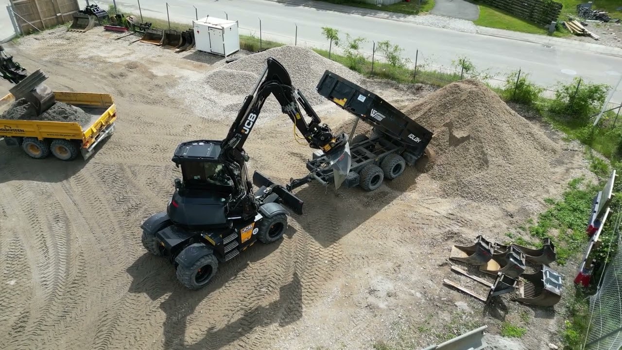 JCB Hydradig ved Søndergaard's mandskab i Helsingør