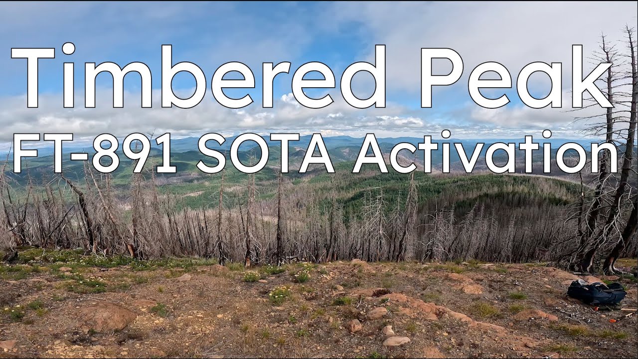 Timbered Peak 100 Watt SOTA with the FT-891