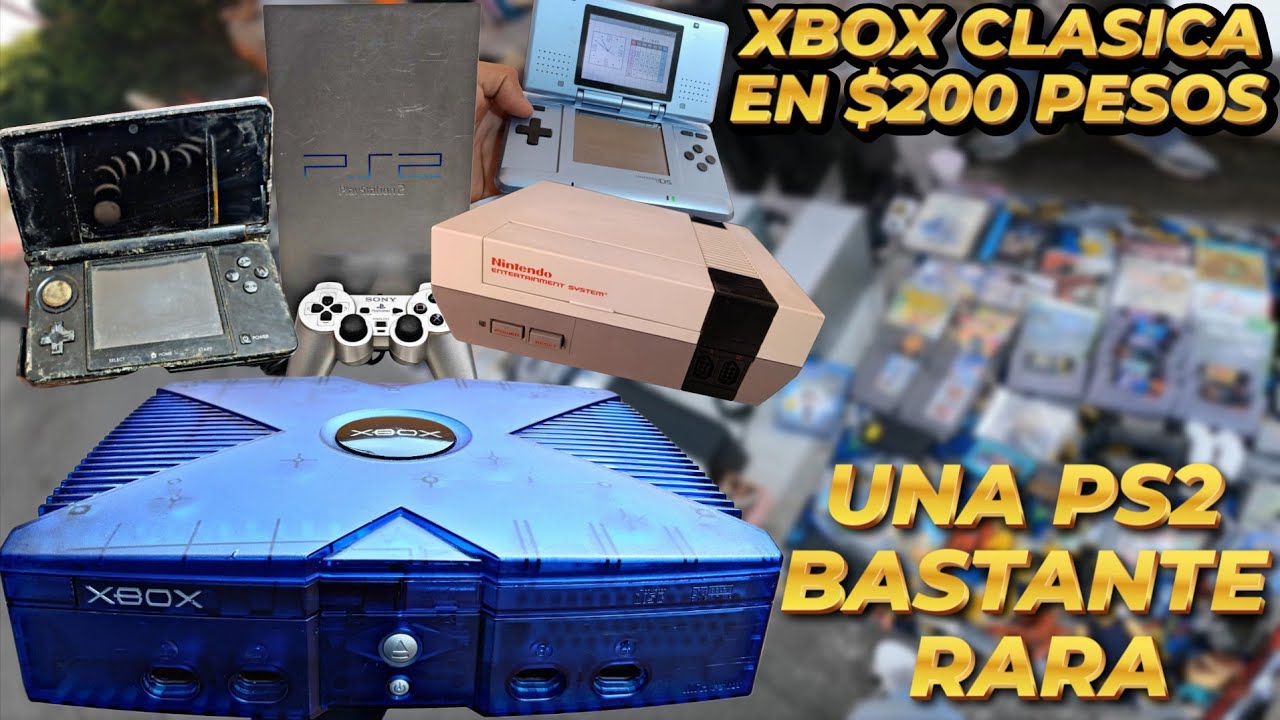 Nintendo 3DS Por $200 Pesos En Tianguis!! Chachareando Videojuegos La Xbox Cl&aacute;sica Que Siempre Quise