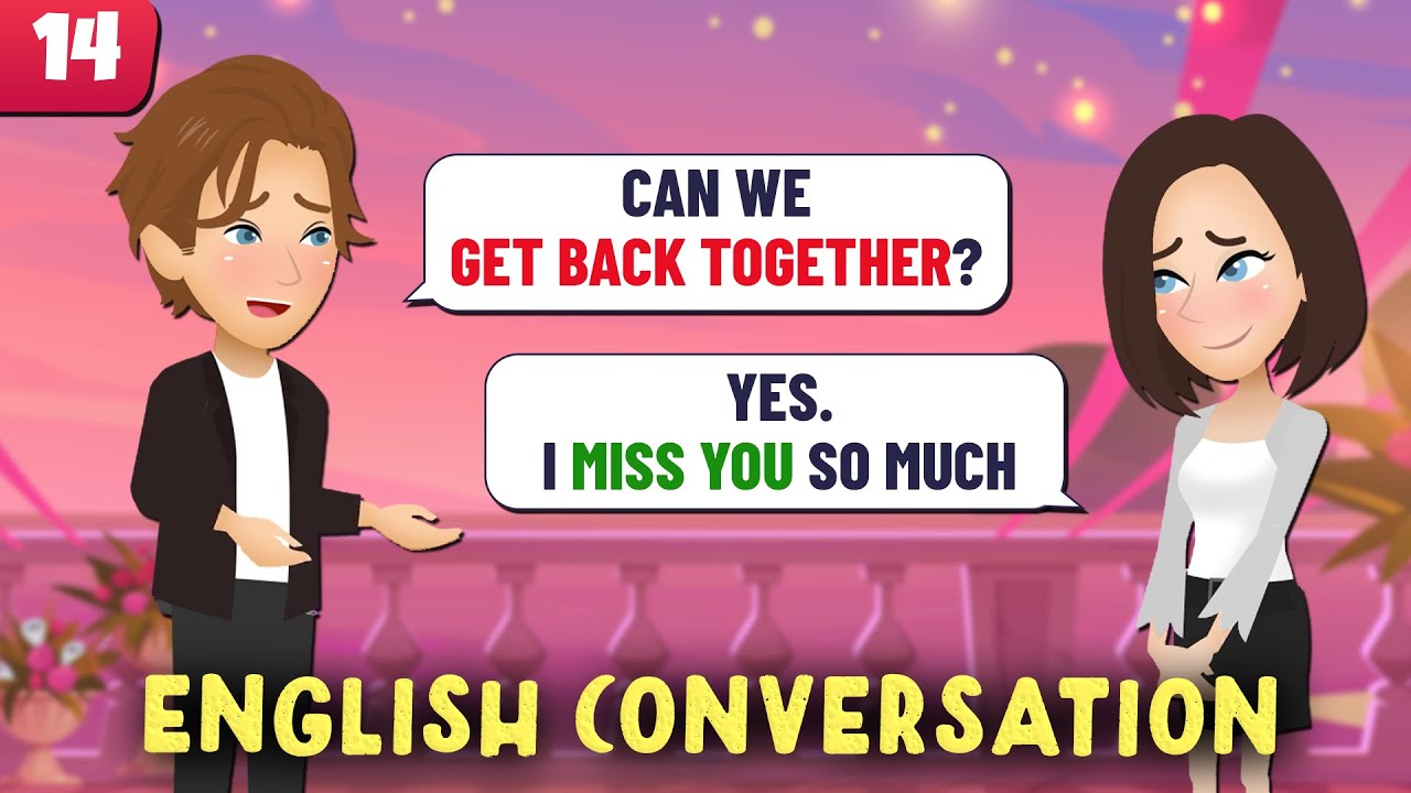 Daily English Conversation Through a Love Story | Listening & Speaking Practice for Beginners