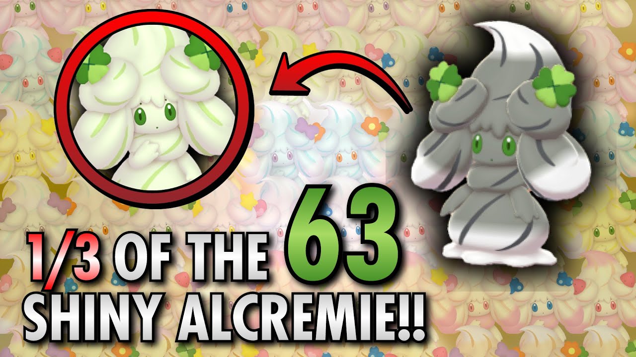 Теперь у меня есть 1/3 из 63 блестящих ALCREMIE!!