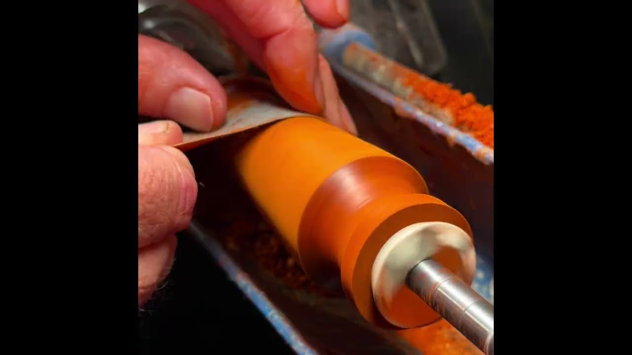 How to Make a Custom Deer Call | Woodturning Padauk on the Lathe