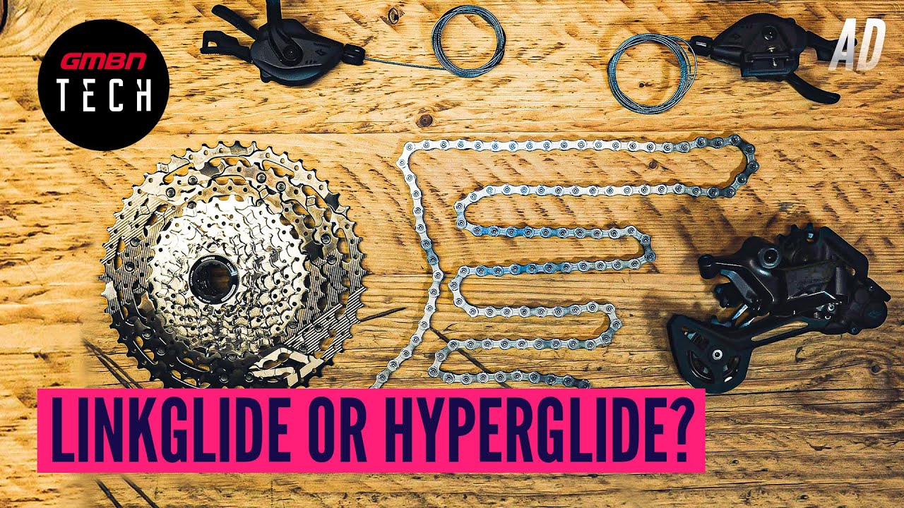 Shimano Linkglide и Shimano Hyperglide | В чем разница?