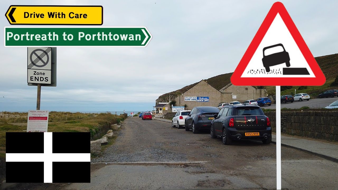 Driving Portreath to Porthtowan (Cornwall)