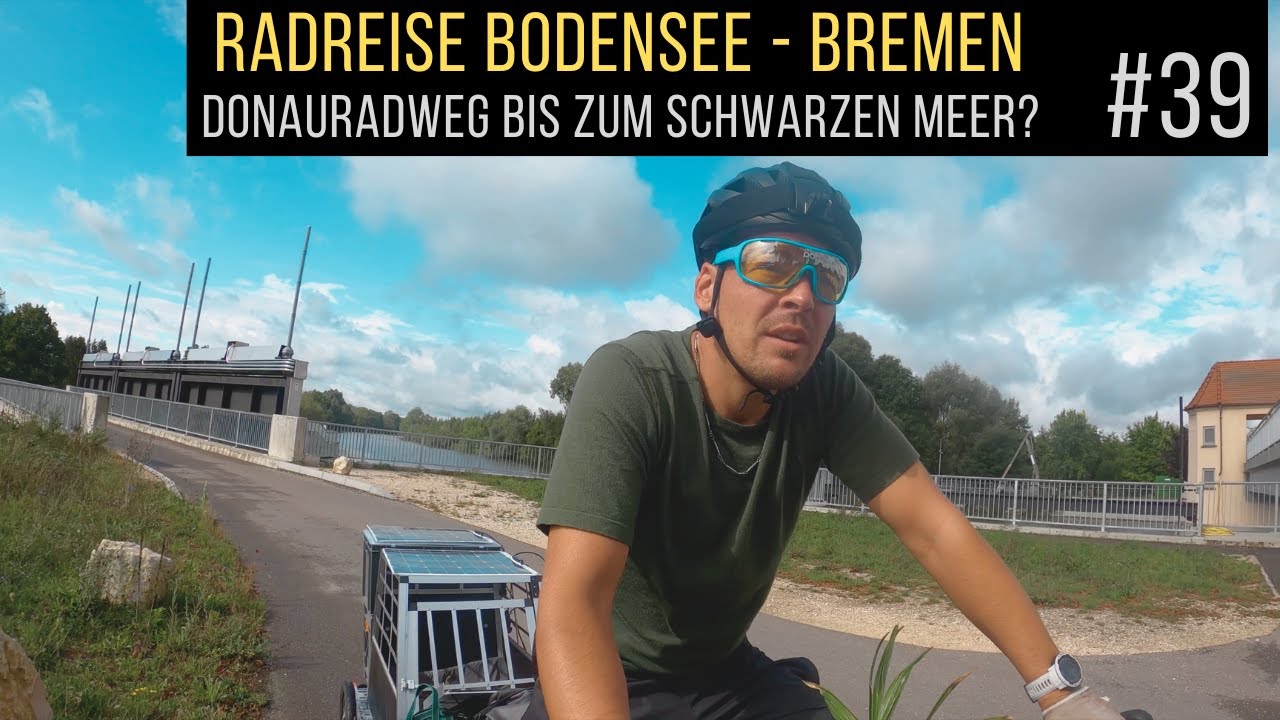 DONAURADWEG bis zum SCHWARZEN MEER? E-Bike Radreise mit Hund