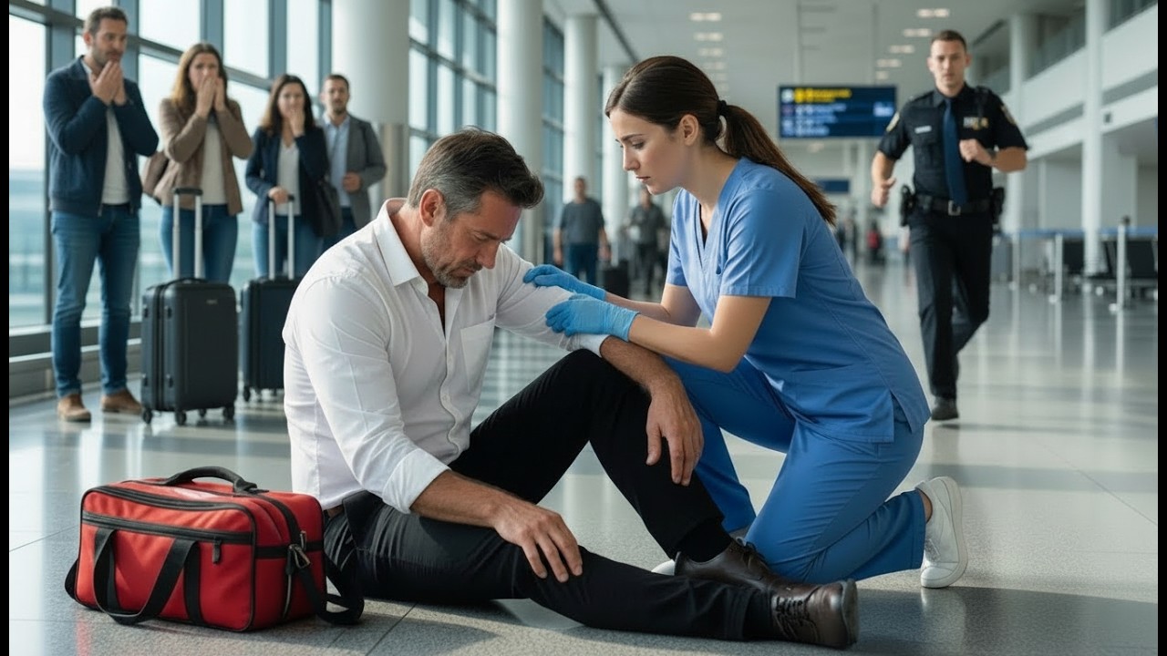 She Gave Up Her Career Flight to Save a Dying Stranger at the Airport — Then the Truth Shocked Her