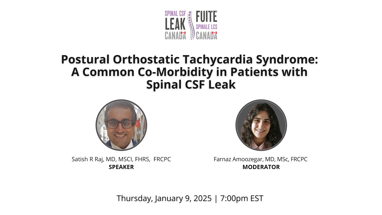 Postural Orthostatic Tachycardia Syndrome: A Common Co-Morbidity in Patients with Spinal CSF Leak