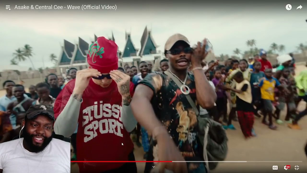 CHICAGO DUDES REACTION TO Asake & Central Cee - Wave (Official Video)