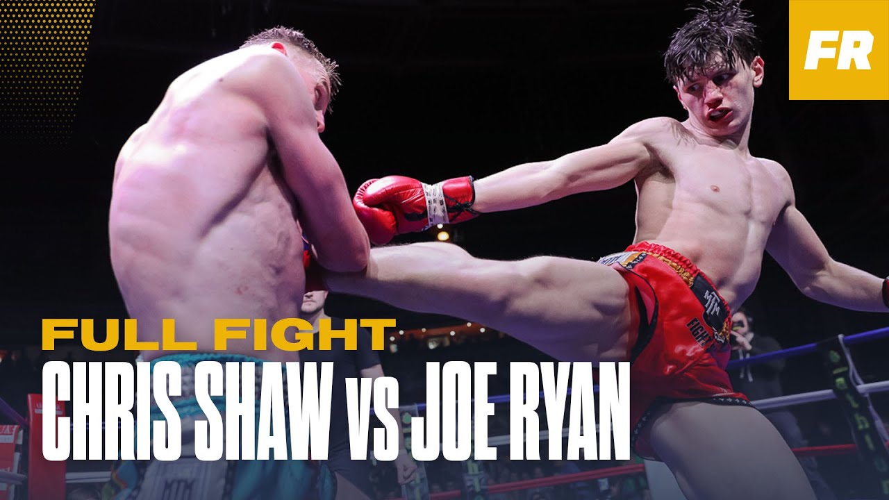 THE FUTURE OF BRITISH MUAY THAI 🚀 Joe Ryan's full fight replay against Chris Shaw | Fight Record