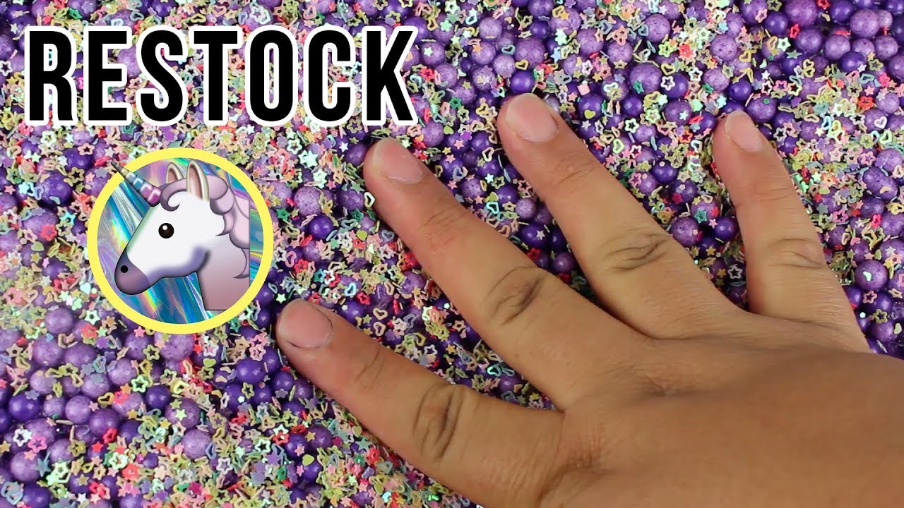 Slime Shop Restock!!! March 9, 2018 - @UniicornSlimeShop 💦