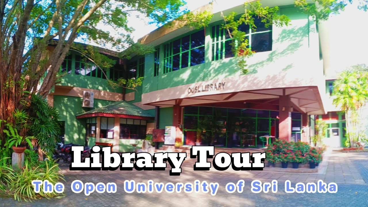 A Tour of Our University Library 📚💗 The Open University of Sri Lanka 🇱🇰  #ousl