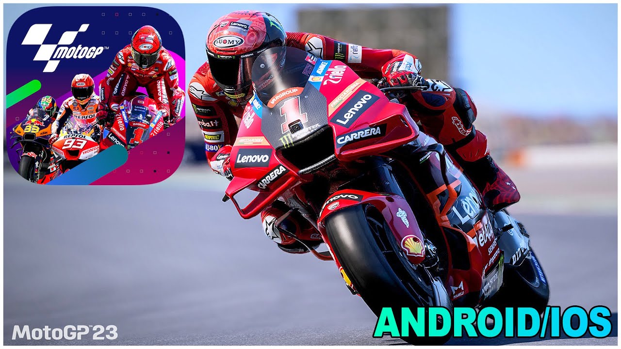 MotoGP Racing 23 Yamaha YZR M1 Android Gameplay (мобильный геймплей, Android, iOS) &mdash; Гонки