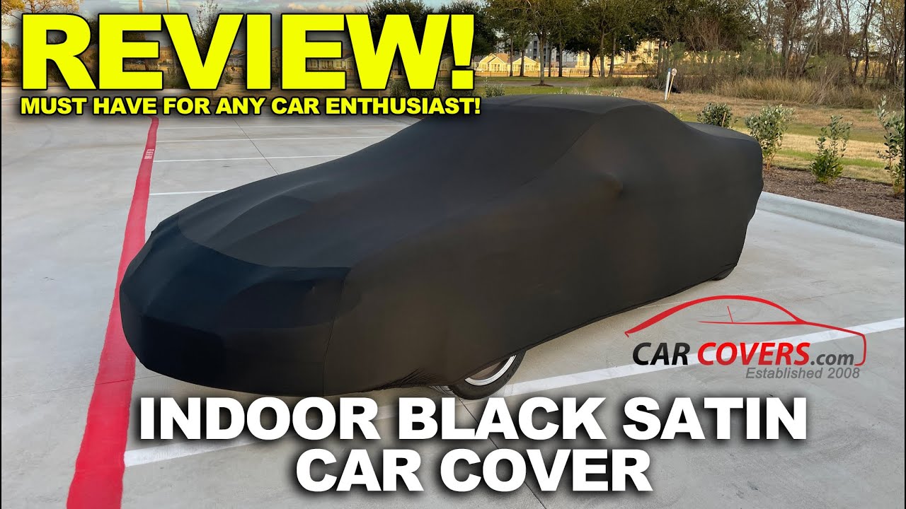 Indoor Black Satin Shield Cover For My F-Body Camaro By CarCovers.Com (REVIEW)