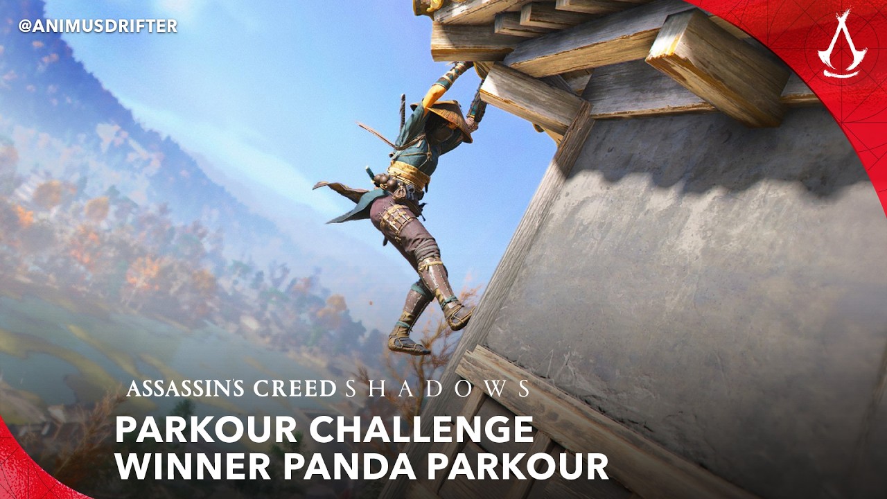 Assassin's Creed Shadows: Parkour Challenge Winner | Panda Parkour