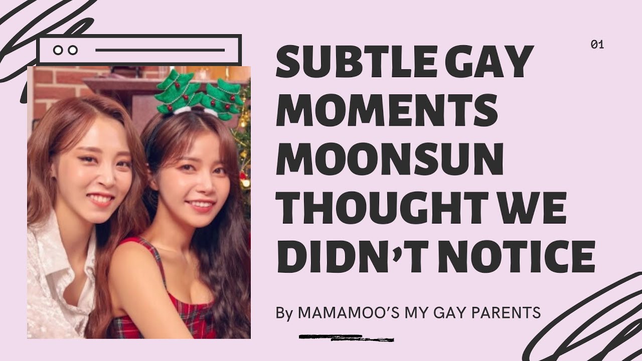 Subtle Gay Moments MoonSun Thought We Didn't Notice Pt.  1