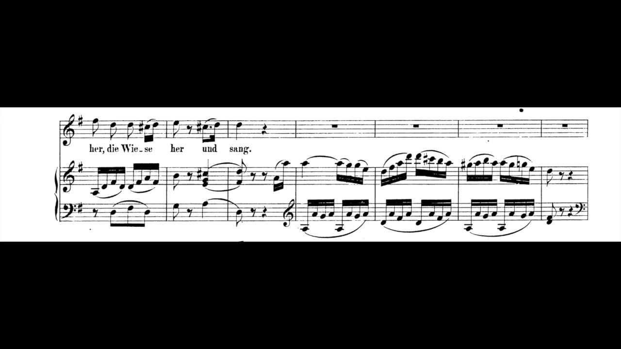 Mozart - Das Veilchen, K. 476