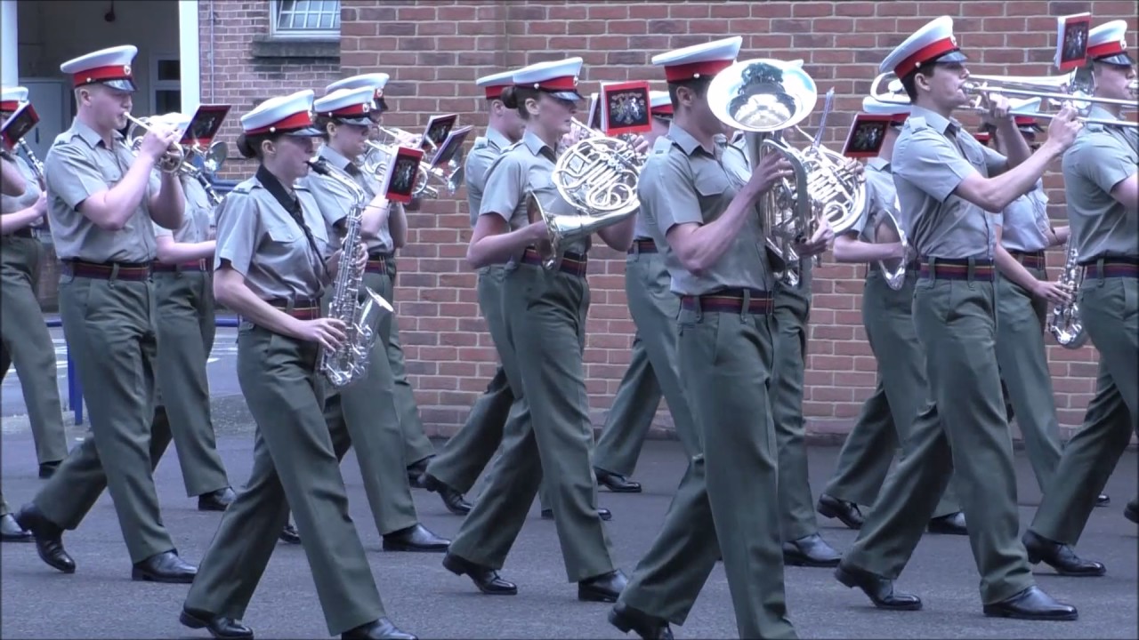Visit by IMMS to the Royal Marines School of Music