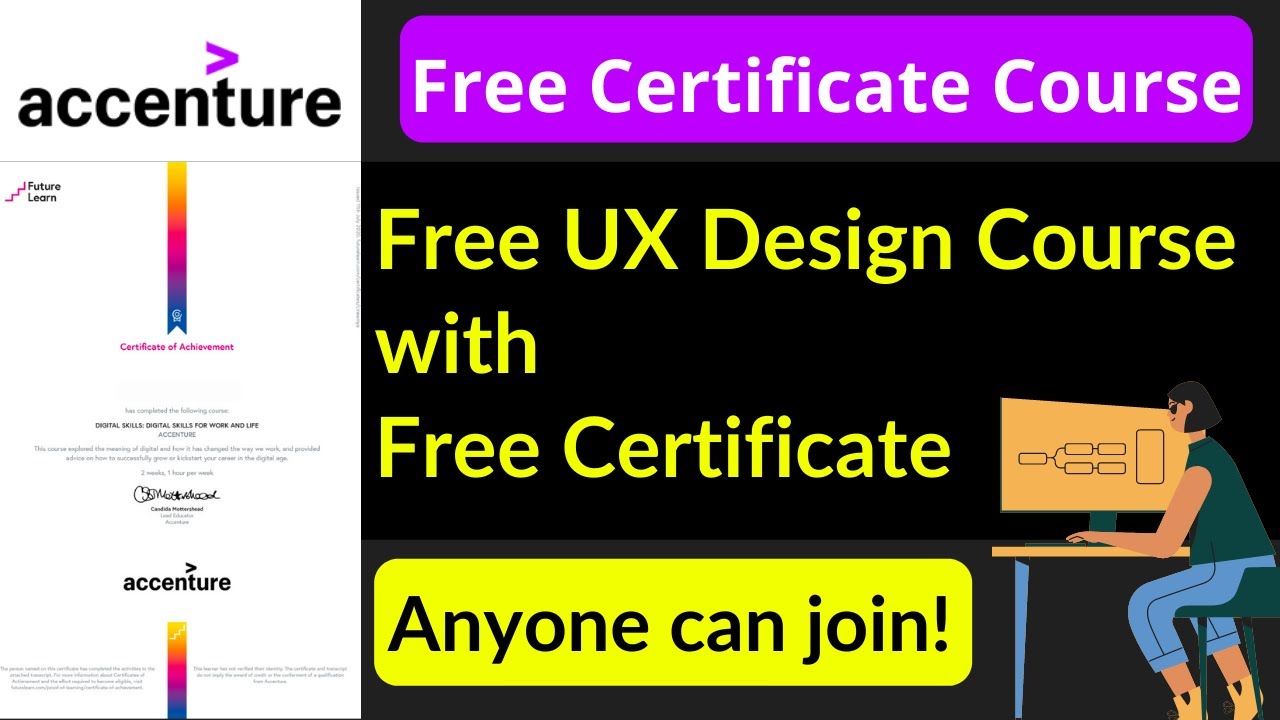 Accenture Free UX Design Course with Certificate for Beginners