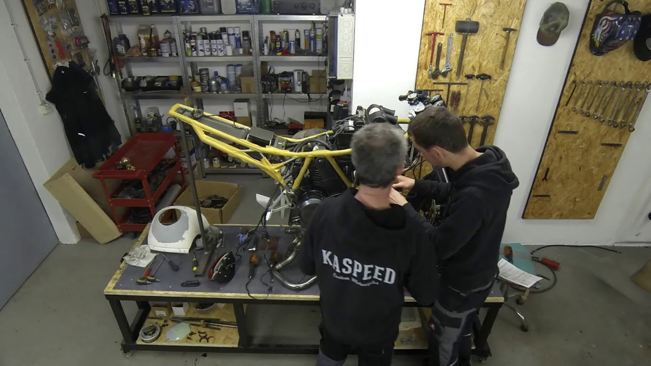 Kaspeed Moto - Ducati 750SS 'Modern Cafe Racer' time-lapse