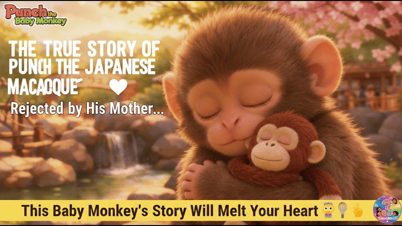 The Baby Monkey the World Fell in Love With 🐒💛 Punch the Viral Baby Monkey ❤️