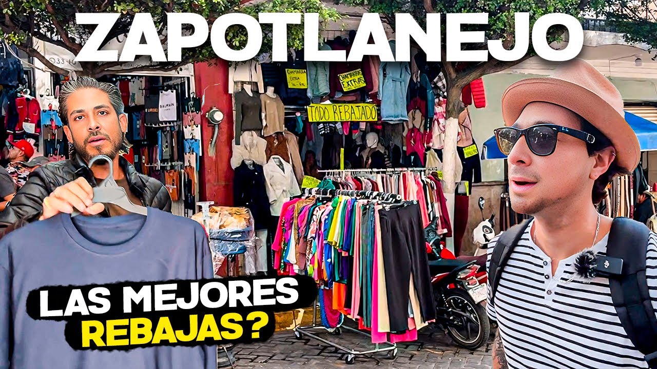 ZAPOTLANEJO el Lugar de la ROPA BARATA! 🇲🇽 Que HACER y VISITAR ✅ JALISCO MEXICO