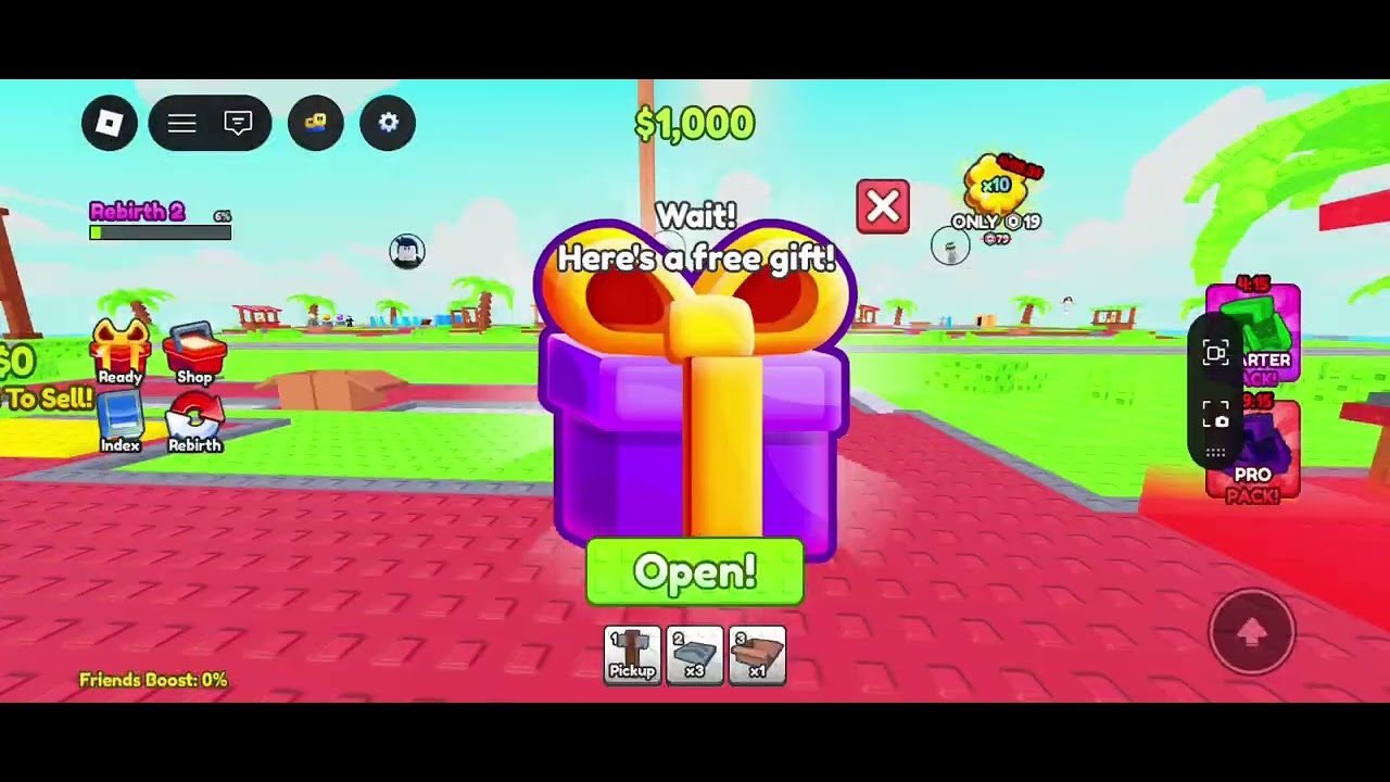 Playing Roblox 