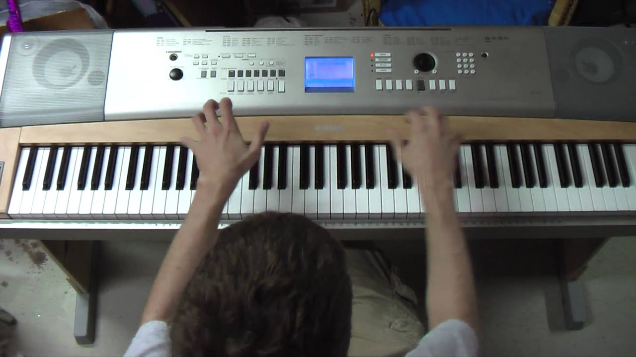 Liberace's Chopsticks- Piano (Top View)