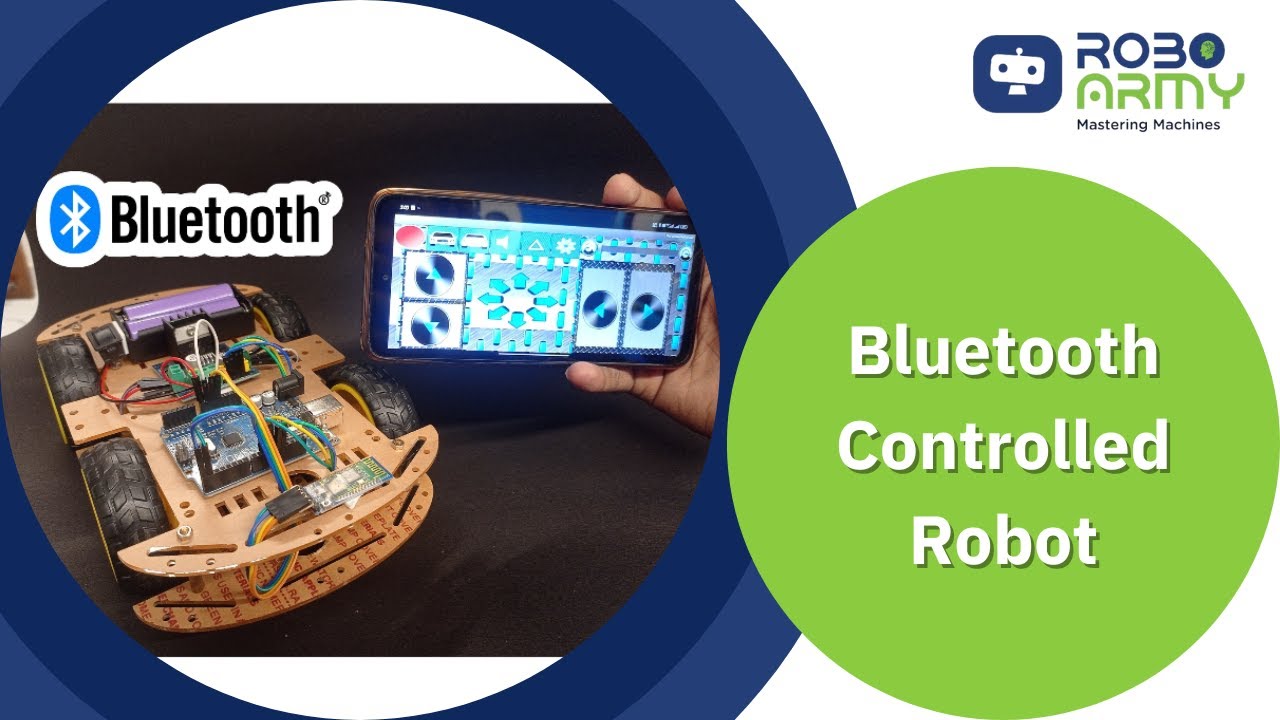 BTDrive: автомобиль с управлением по Bluetooth на базе Arduino UNO I Robo Army I Arduino Basic