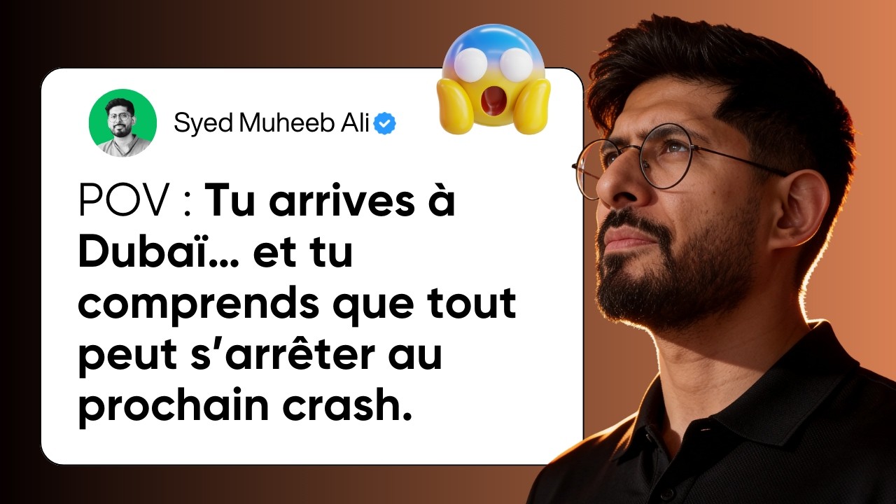 POV : tu découvres que Dubaï n’est qu’une bulle tenue par les expatriés #shorts | Syed Muheeb Ali