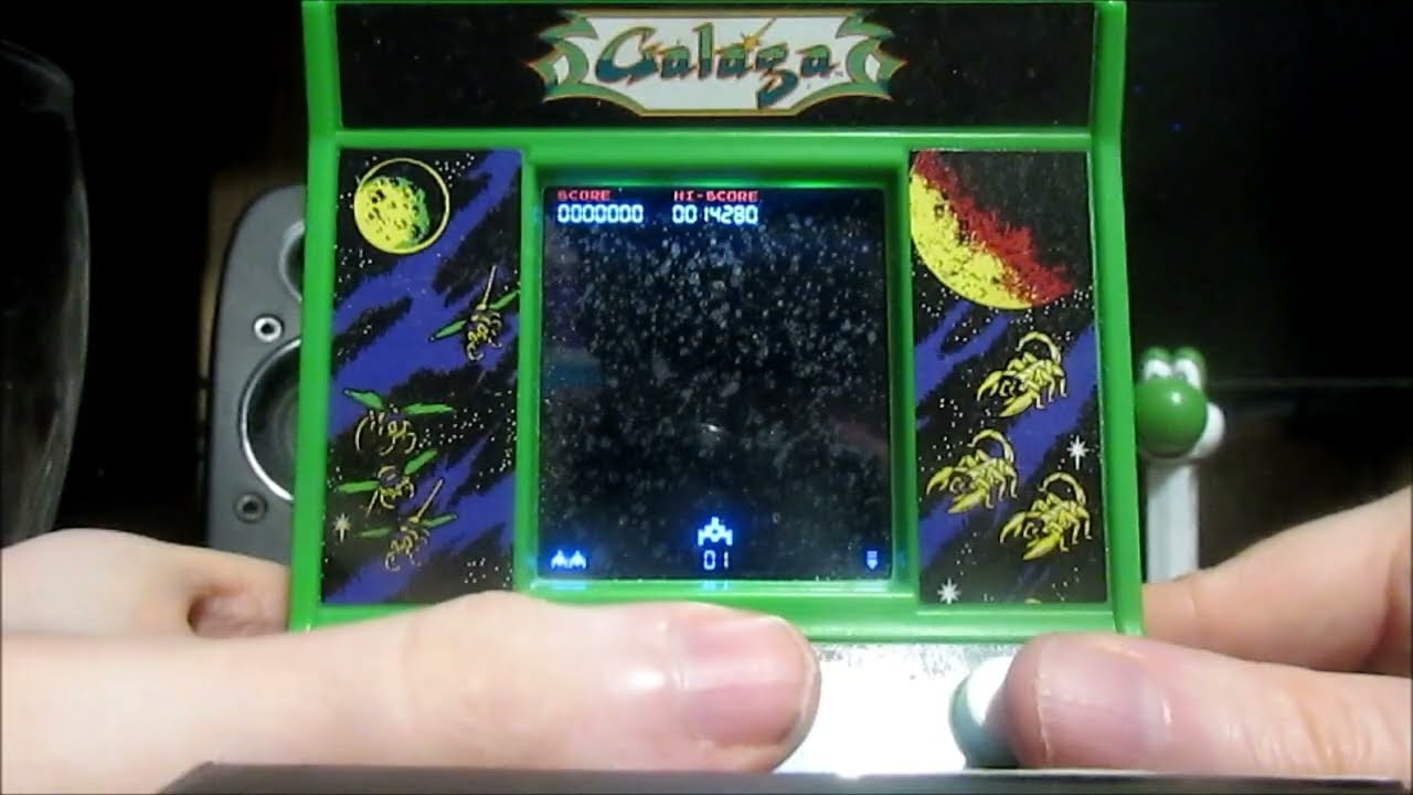 Galaga Basic Fun Mini Arcade Gameplay