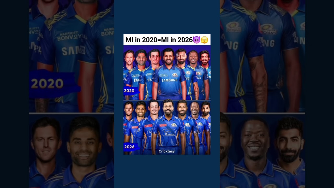 2020 Mumbai Indians squad back in IPL 2026