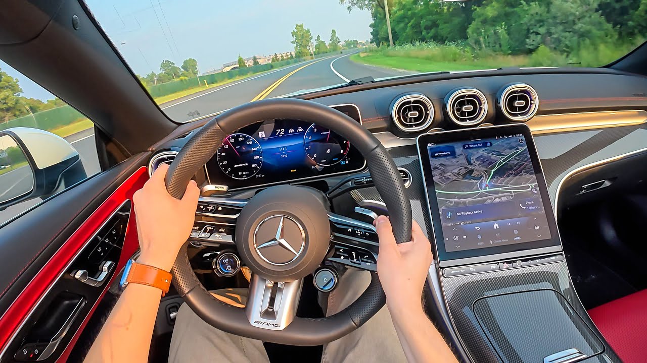 2025 Mercedes-AMG CLE 53 Cabriolet - 443hp Turbo Inline-6 Evening Commute