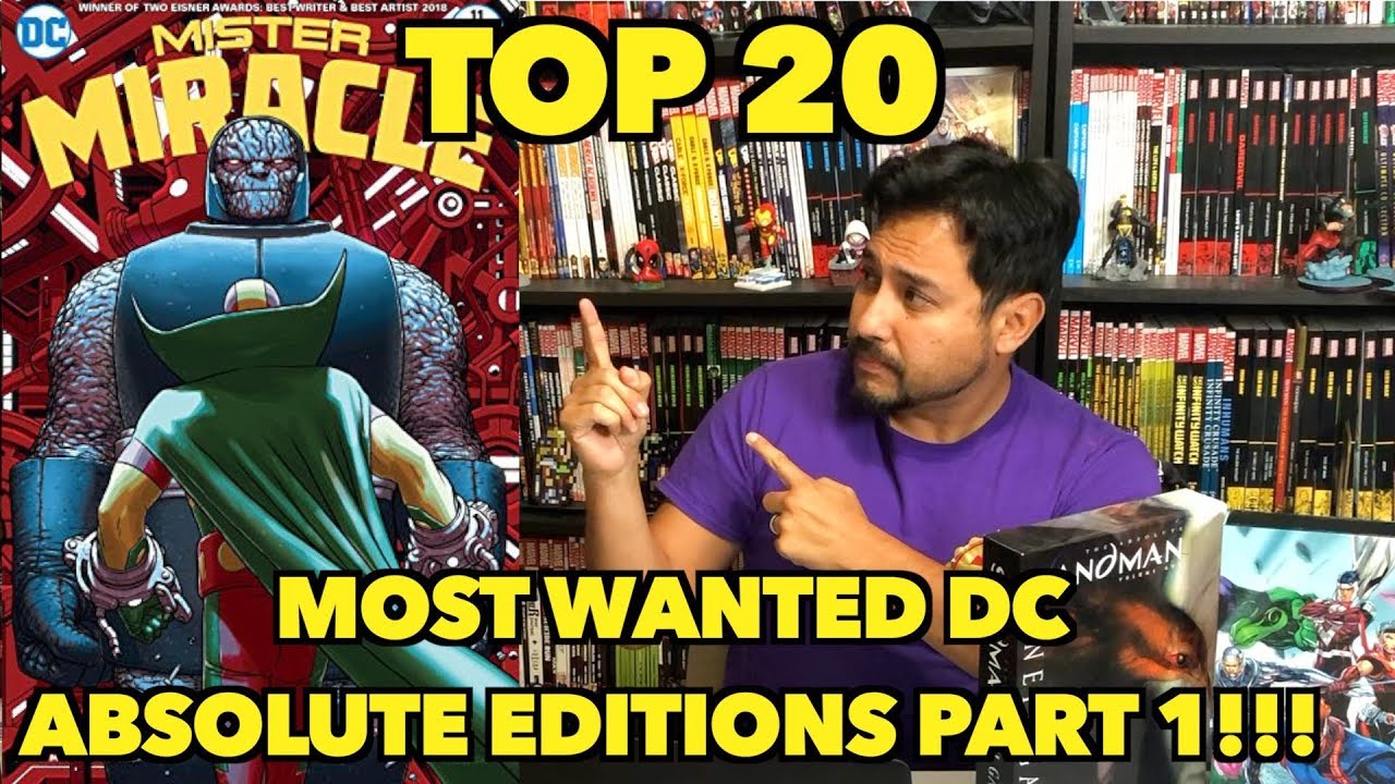 Top 20 Most Wanted DC Absolute Editions part 1!