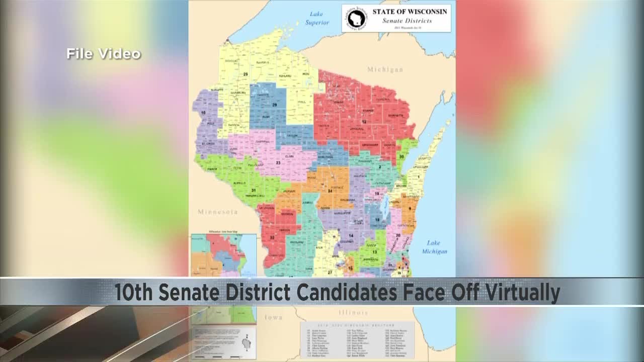10th Senate district candidates debate