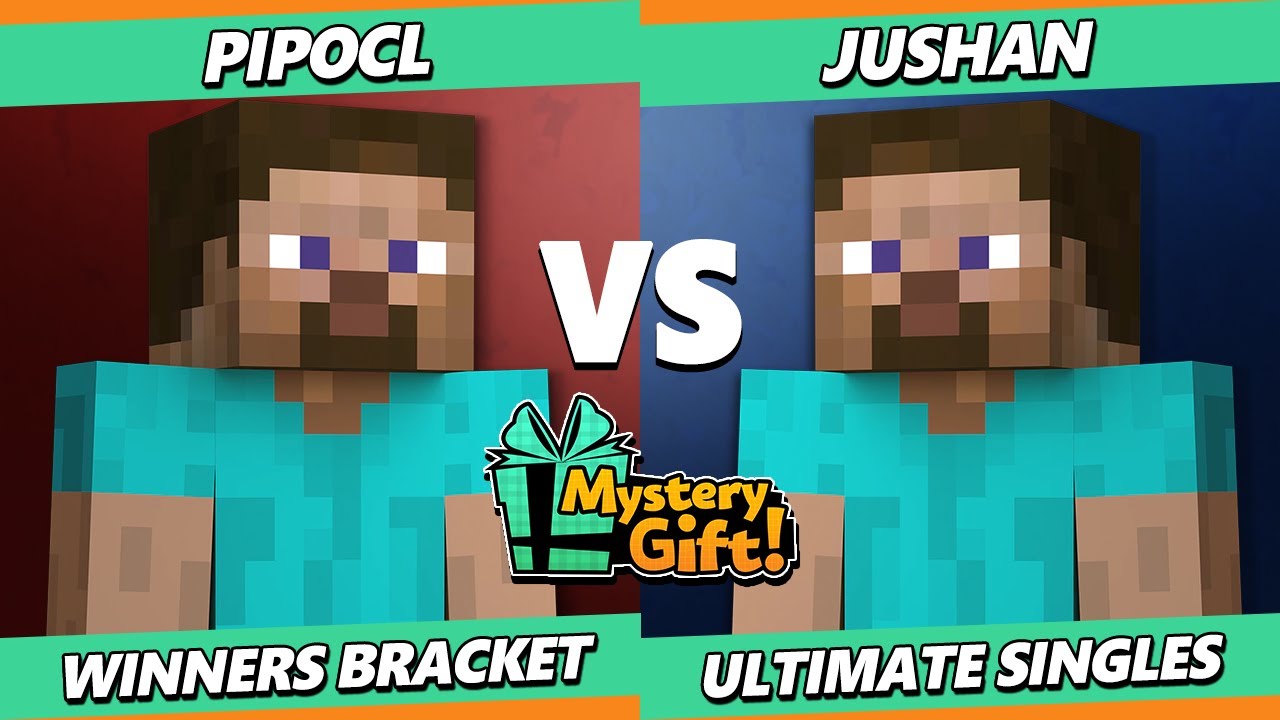 Mystery Gift! - PipoCL (Steve) Vs. Jushan (Steve) Smash Ultimate - SSBU