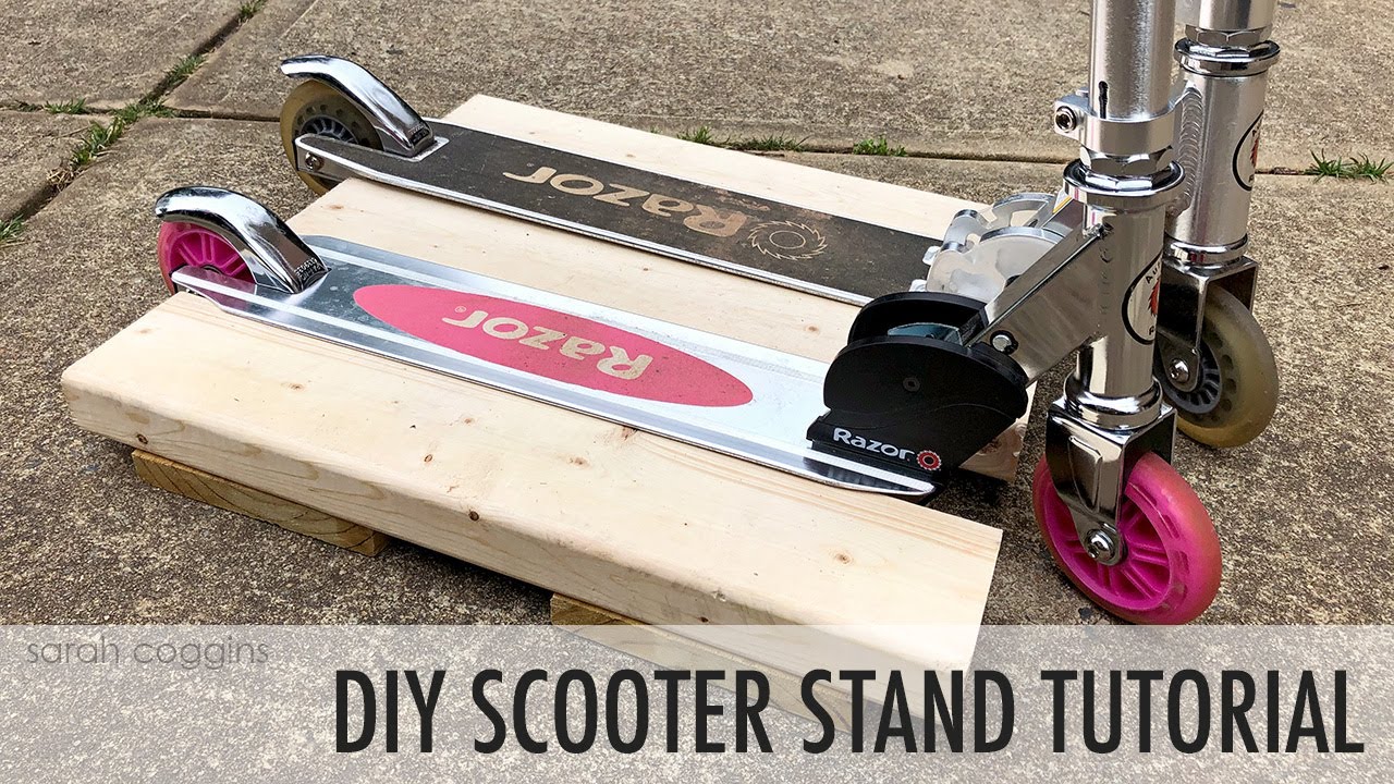 DIY Scooter Stand