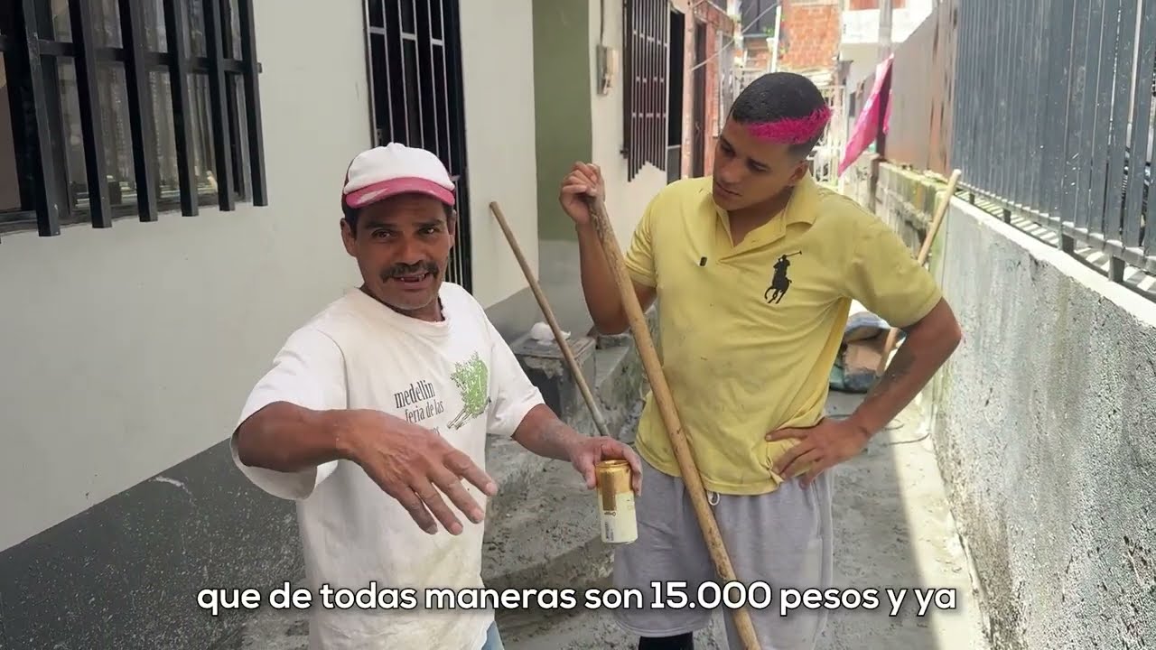 Intenté trabajar en construcción en Medellín… casi no aguanto 💪