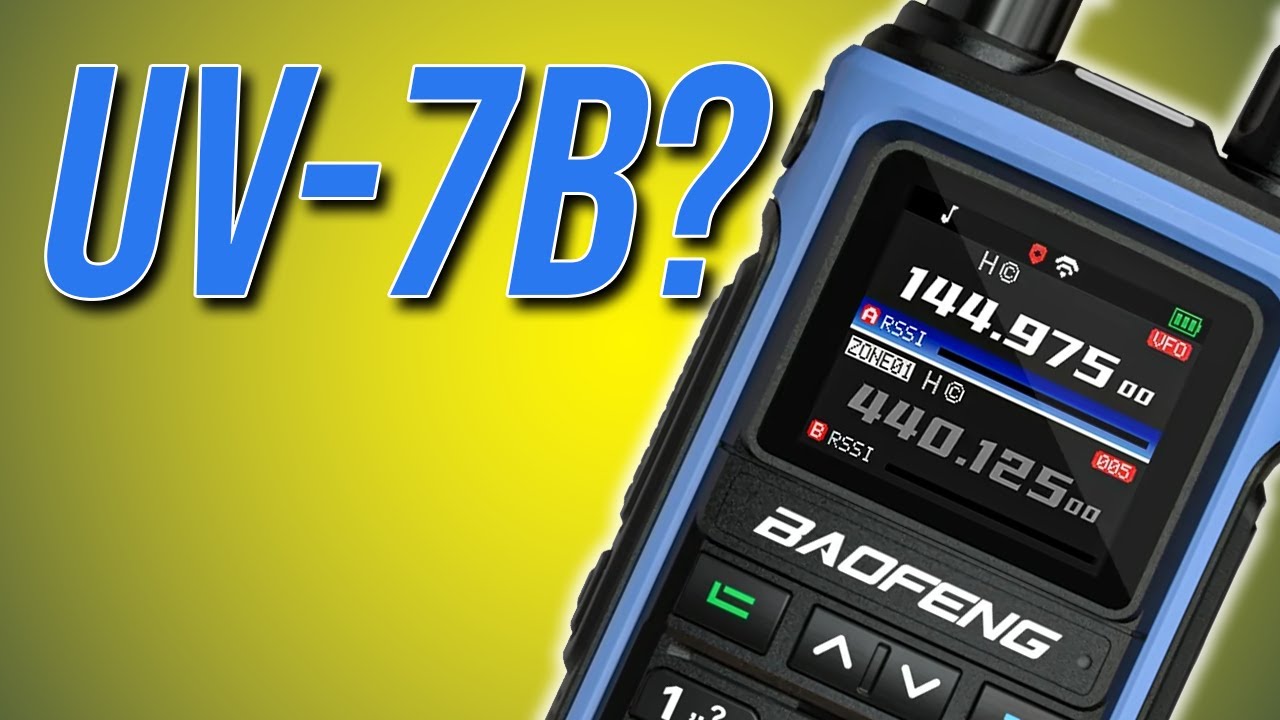 Baofeng UV-7B: It's an Unlocked Radio.