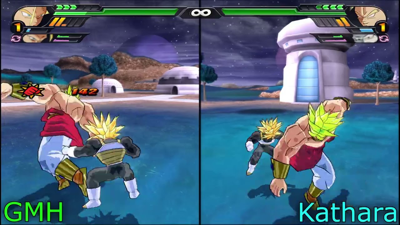 DBZ Budokai Tenkaichi 3 [Netplay] — GMH против Катары (2/2)