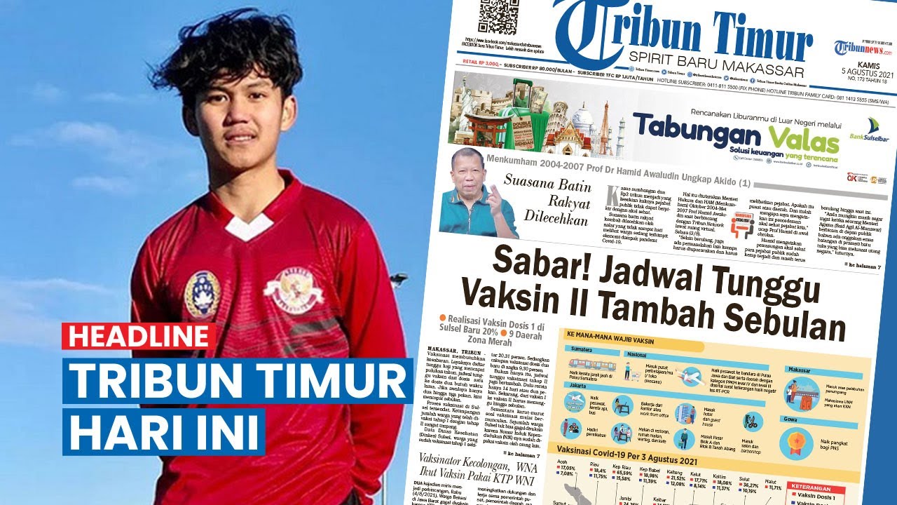 Vaksinasi Sulsel Baru 20%, Jadwal Tunggu Vaksin II Kini Sebulan