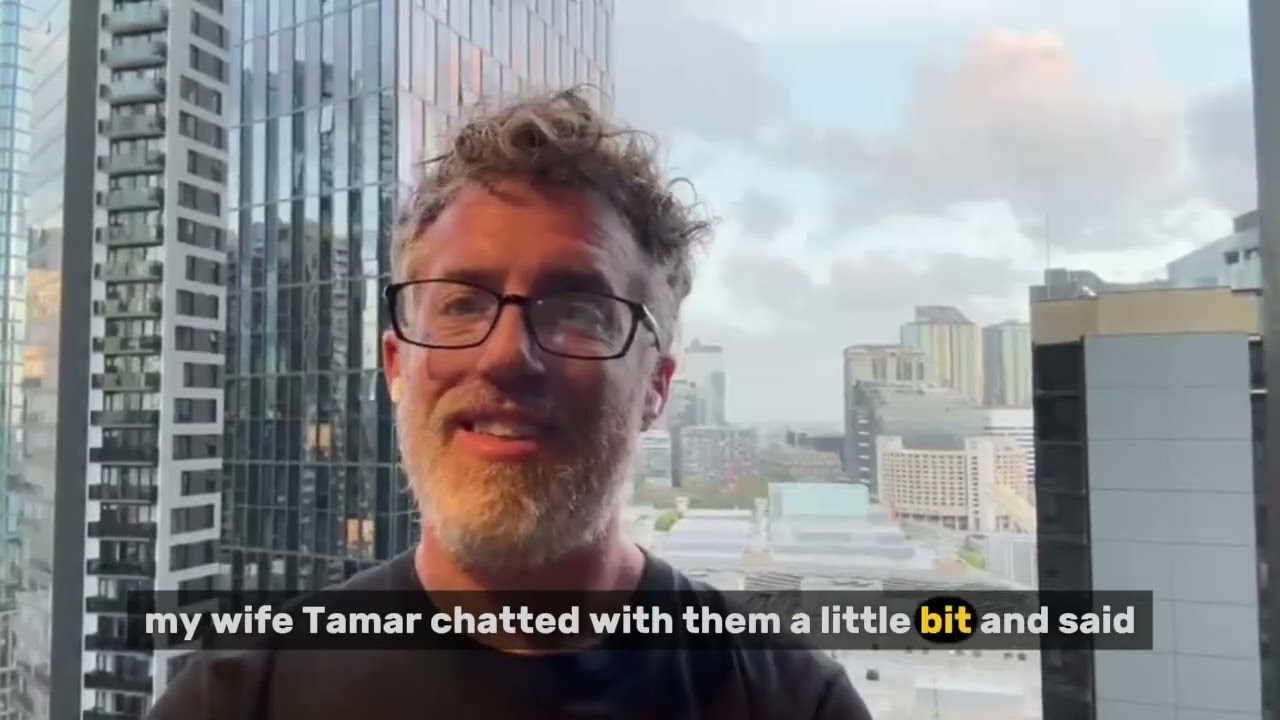 A Special Message from Rabbi Stein from Australia Following the Bondi Attack