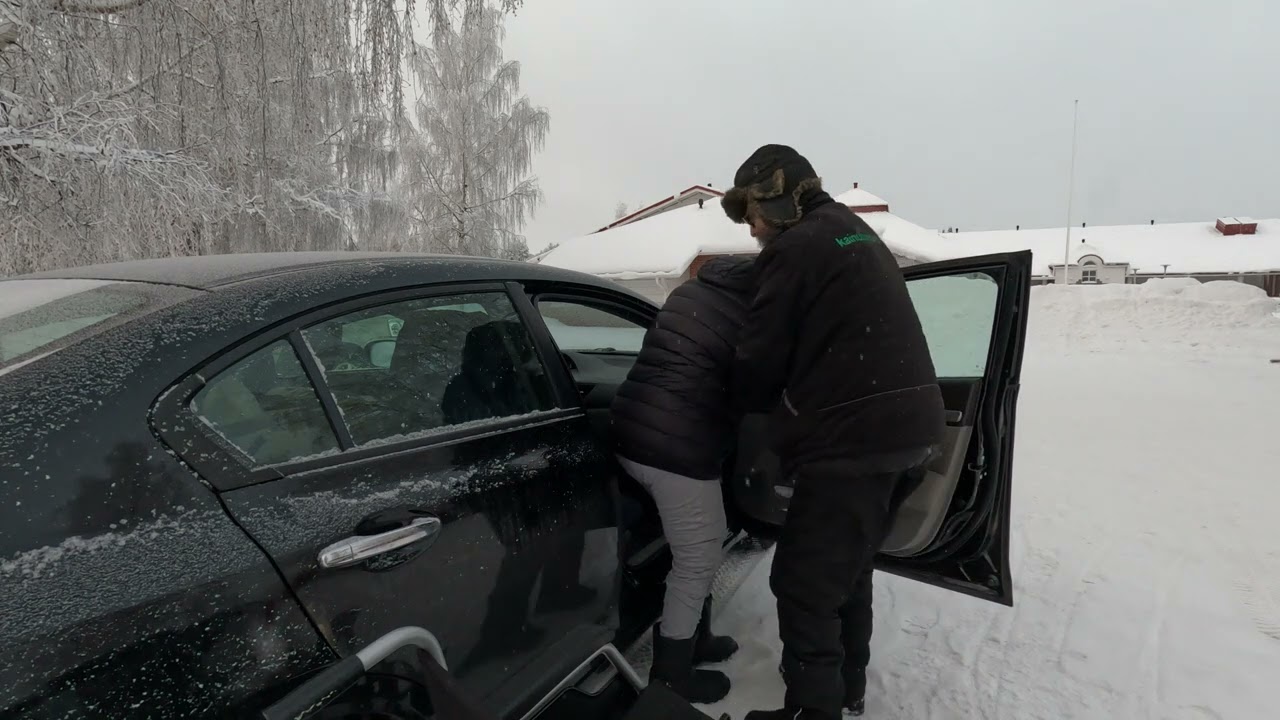Kainuunkorpielämää Kävin Sotkamossa.