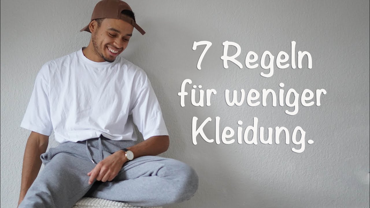 7 Regeln um weniger Kleidung zu besitzen » Minimalismus & Ausmisten.