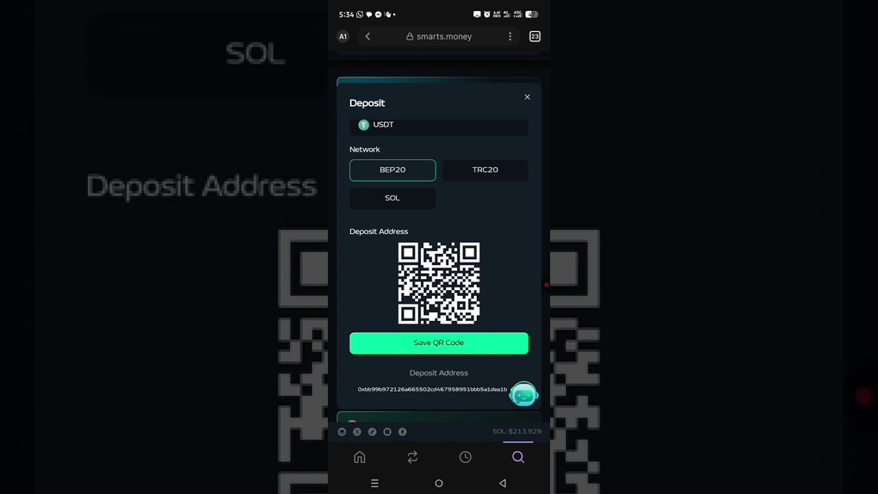 SMART MEV AI bot: How to register and how to deposit. Explained in English 