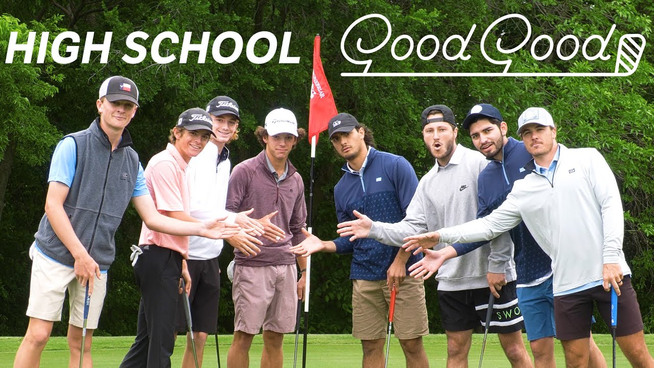 4 High School Golfers Challenged Us To A Match...