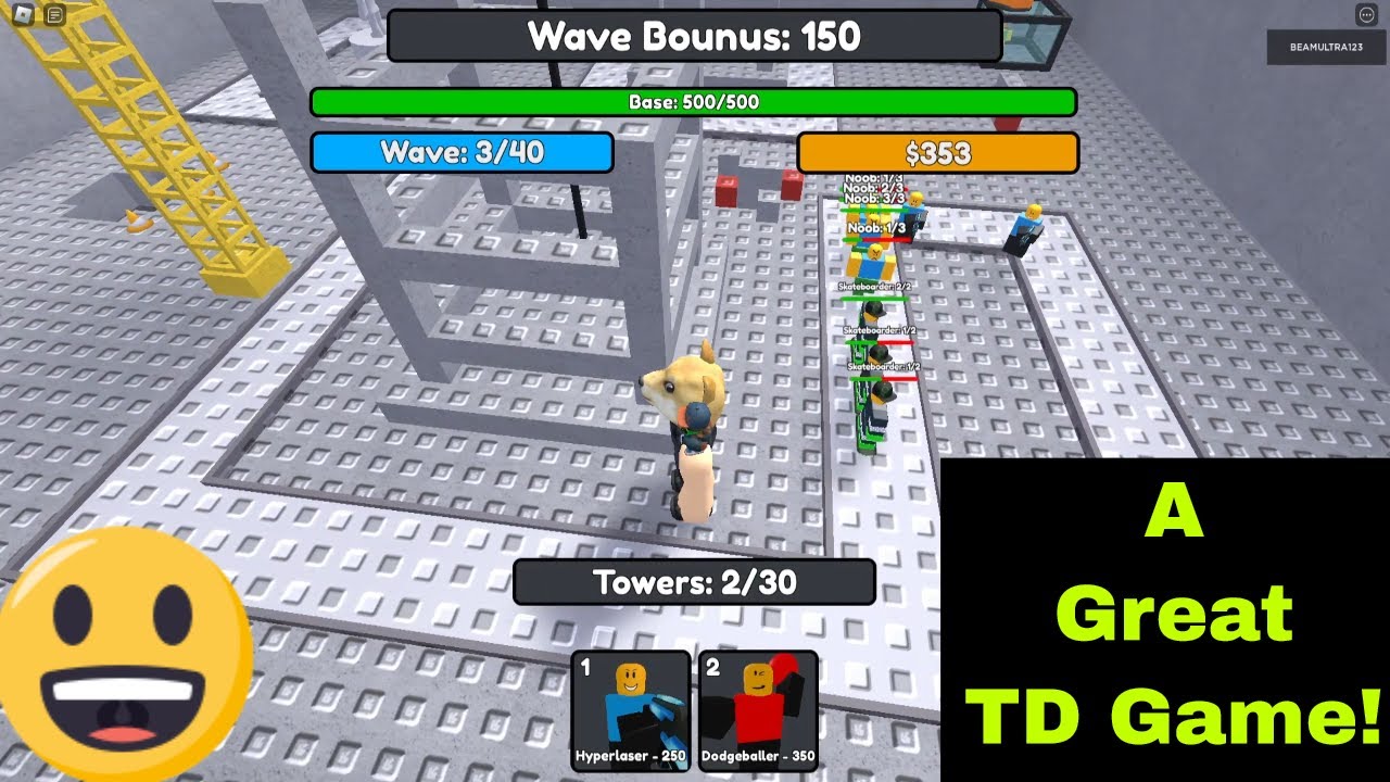 Another GREAT Tower Defense Game!?! (Roblox: Brick Defense)