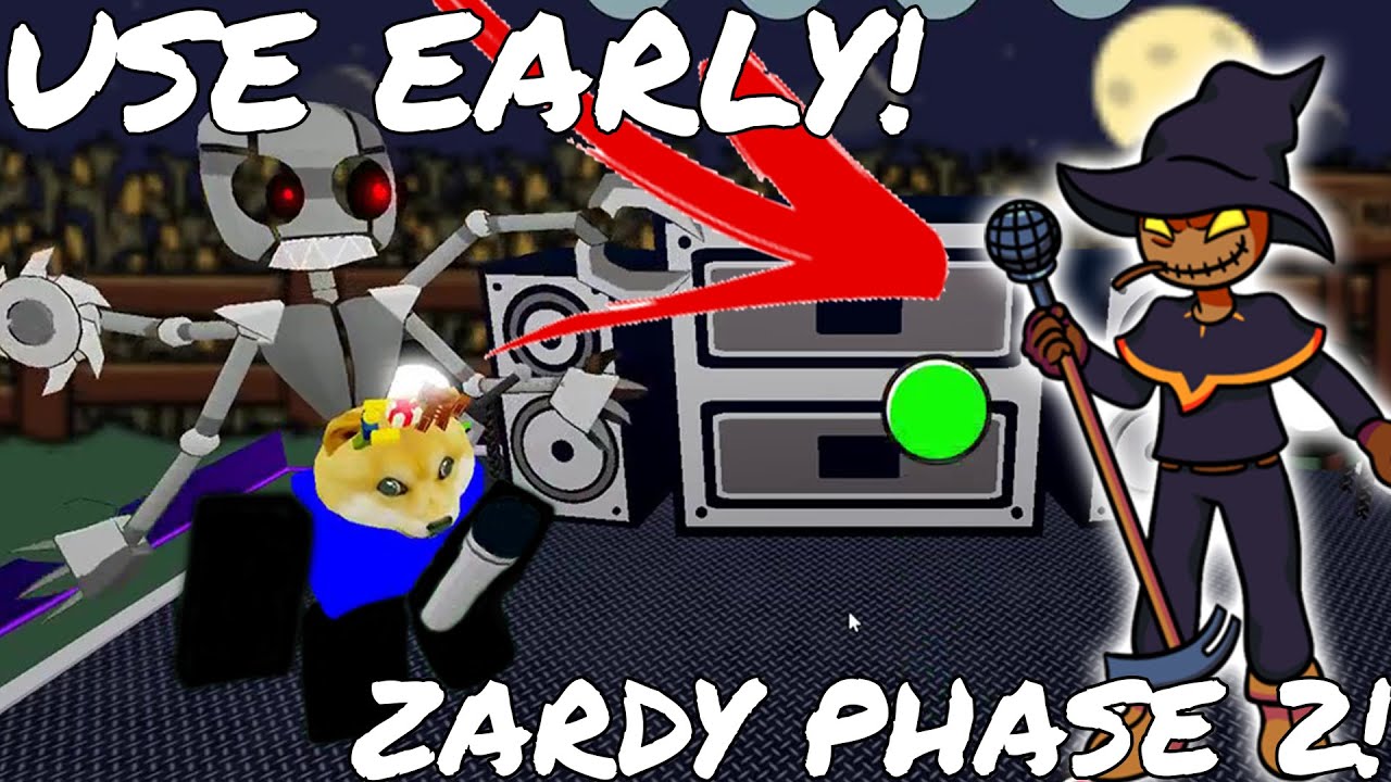 how to play zardy phase 2 early in funky friday..